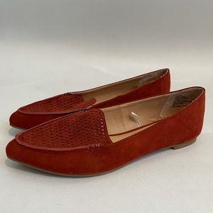Torrid burnt red loafers